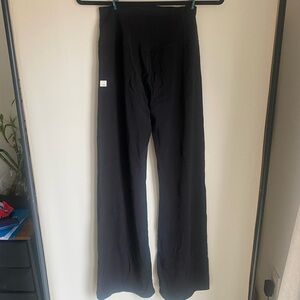 Women’s Black Wide-Leg Yoga Pants